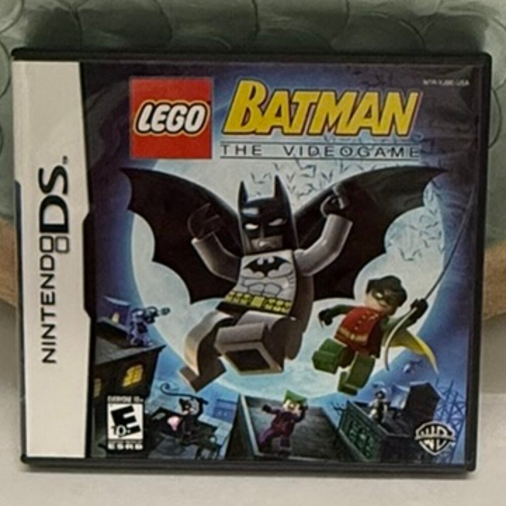 NINTENDO DS Lego Batman The Video Game Cartridge, Case and Instruction Booklet